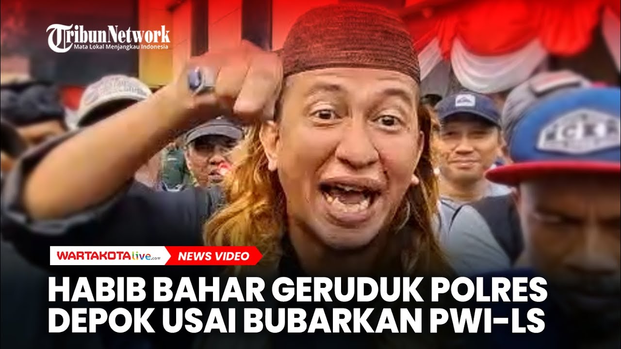 Habib Bahar Geruduk Polres Depok Usai Bubarkan PWI-LS