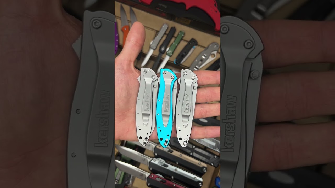 Реплика ножа KERSHAW Leek 1660 - обзор! 6 версий