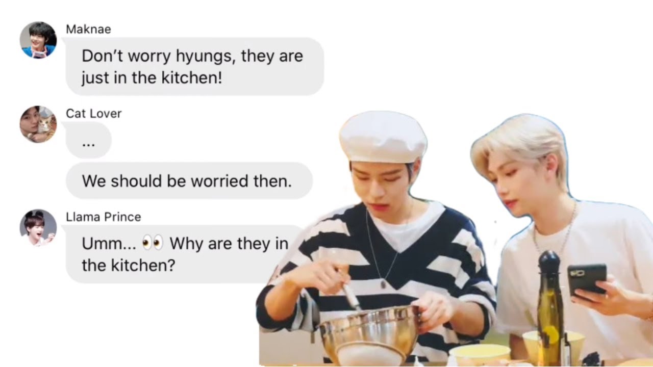The One Where There's a Fire in the Kitchen [SKZ Text Story]