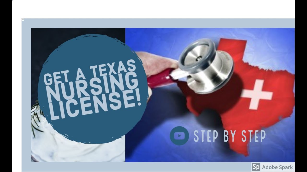 STEP BY STEP| HOW TO GET A TEXAS NURSING LICENCE BY ENDORSEMENT