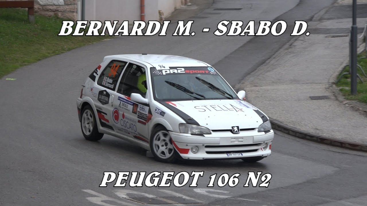 RALLY PAGANELLA 2025 | BERNARDI M. - SBABO D. | PEUGEOT 106 N2 | CLIP BY BELLUNOVIDEO