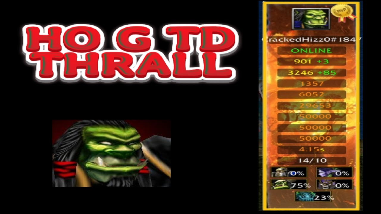 HO: G-TD [HARD-SOLOVALK] v13.7O | HEROIC ORIGINS GALAXY TD | WARCRAFT III | THRALL IS BUSTED!