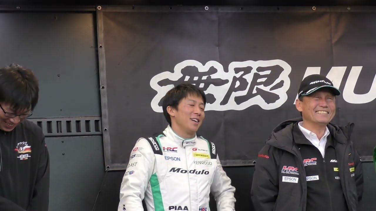 2025 HONDA Modulo THANKS DAY エンディング　【中嶋悟　土屋圭市　伊沢拓也　大草りき】SUPER　GT