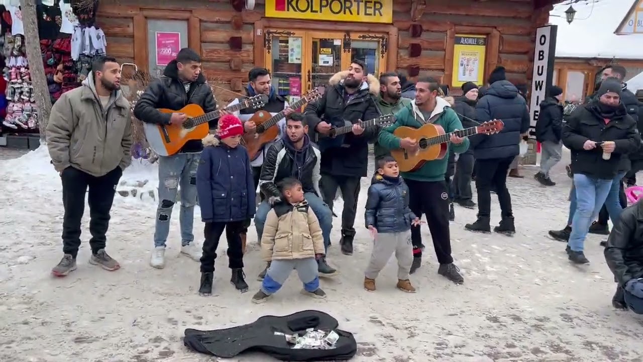 Feliz navidad Cyganie Romowie Krup&oacute;wki Zakopane muzyka na żywo 
