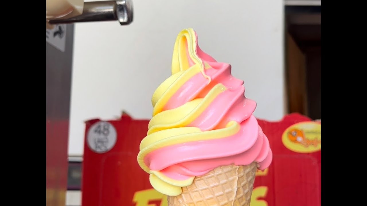 وصفة ايسكريم فراولة و موز اقتصادية و لذيذة recette ice cream fraise banane économique
