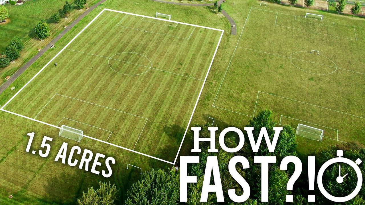 Mowing a Soccer Field How Fast?! Ventrac's Fastest Mower Ever!
