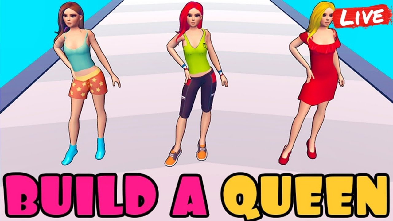 BUILD A QUEEN 👑 LIVE #shorts