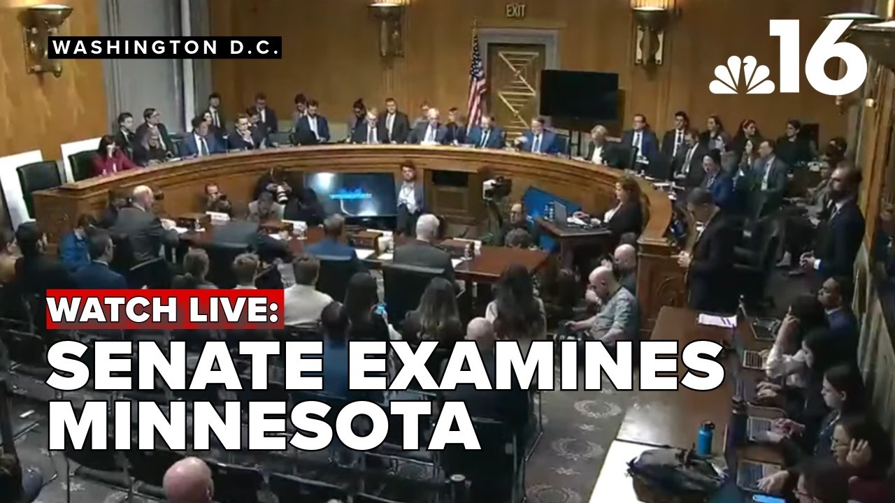 Senate Homeland Security panel holds oversight hearing with Minnesota, immigration officers