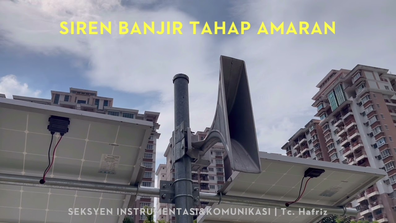Siren Amaran Banjir