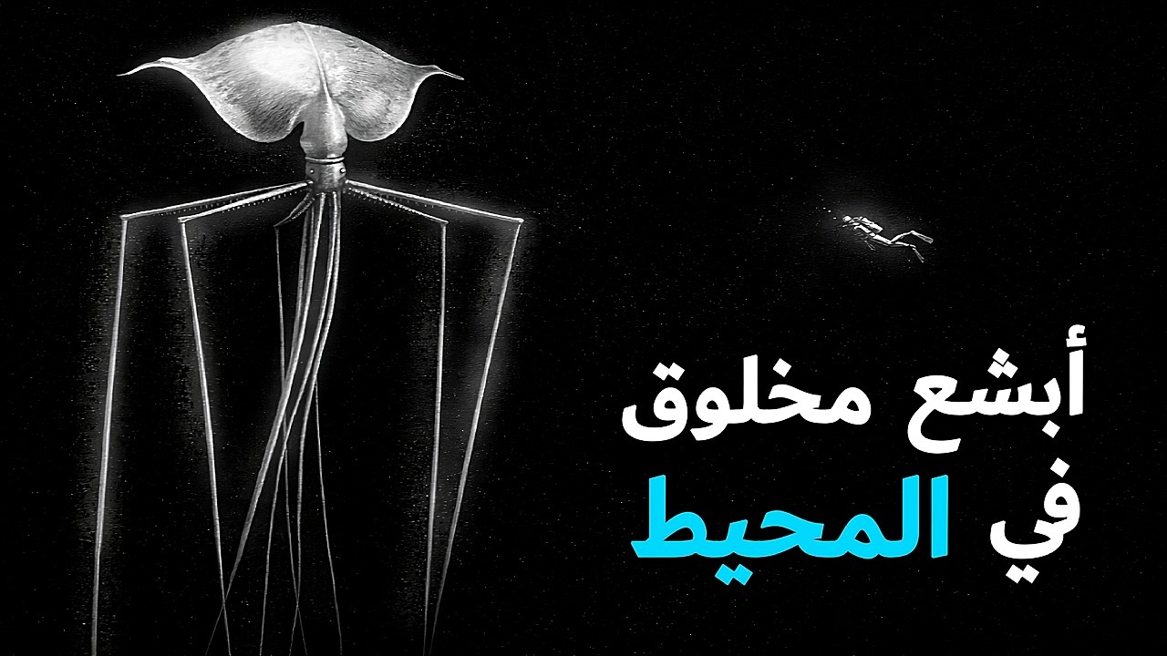 ليش كلما تنزل أعمق في المحيط تصير الكائنات أغرب!!