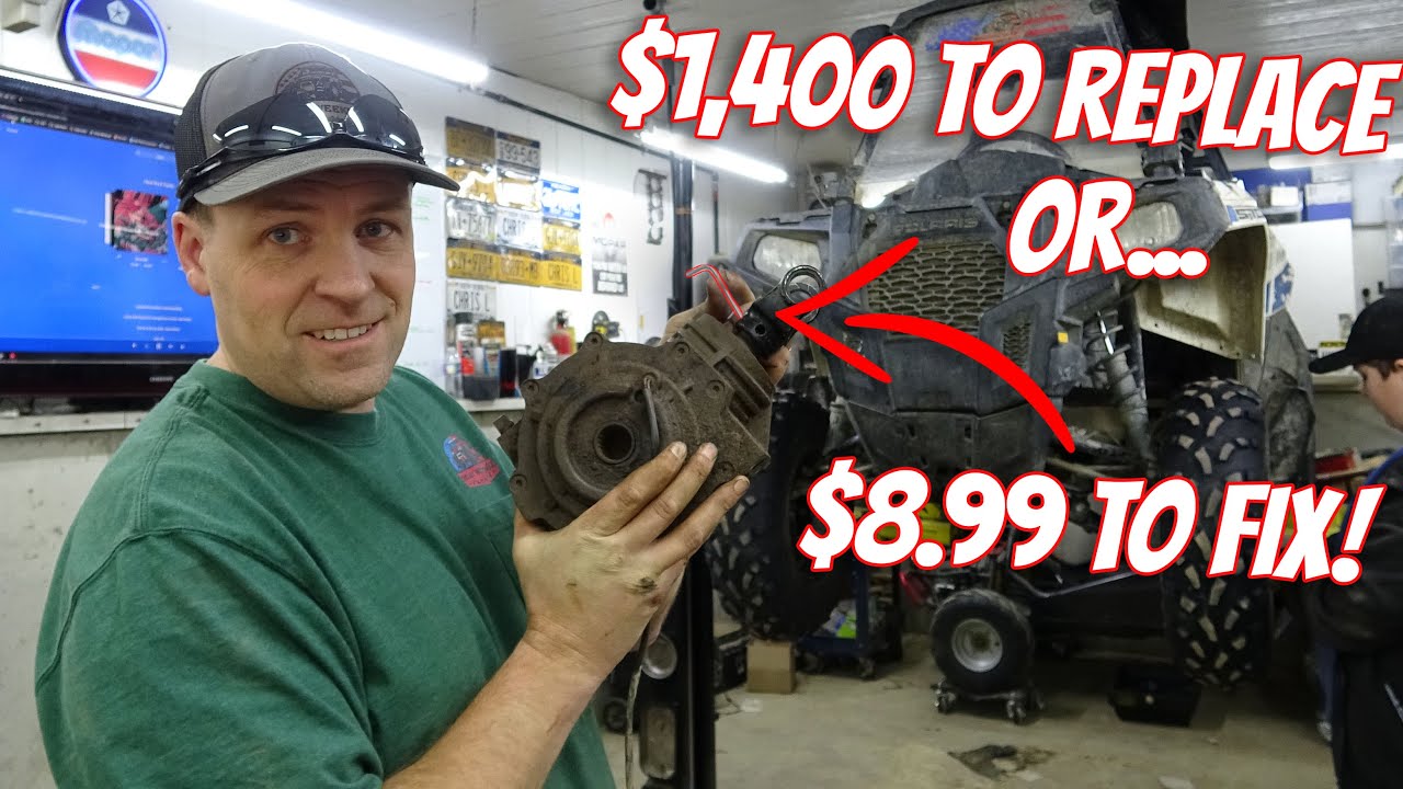 Polaris Prop Shaft Yoke slop - ULTIMATE FIX!  Tested and confirmed to work!  Dwight's yoke was BAD.
