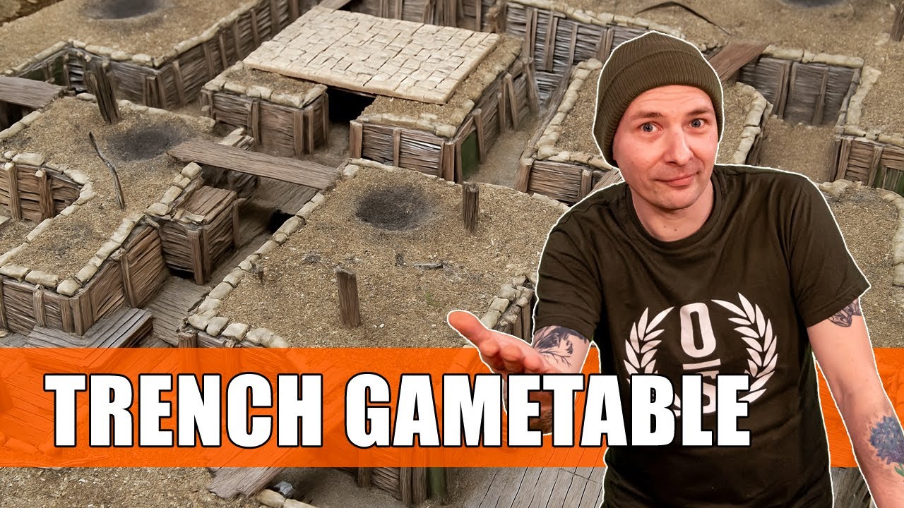 Trench Warfare Gamingtable | Bolt Action, Operation Squad, Trench Crusade