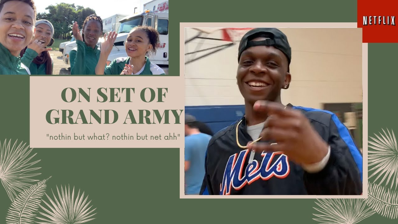 ON SET OF GRAND ARMY | NETFLIX | VLOG