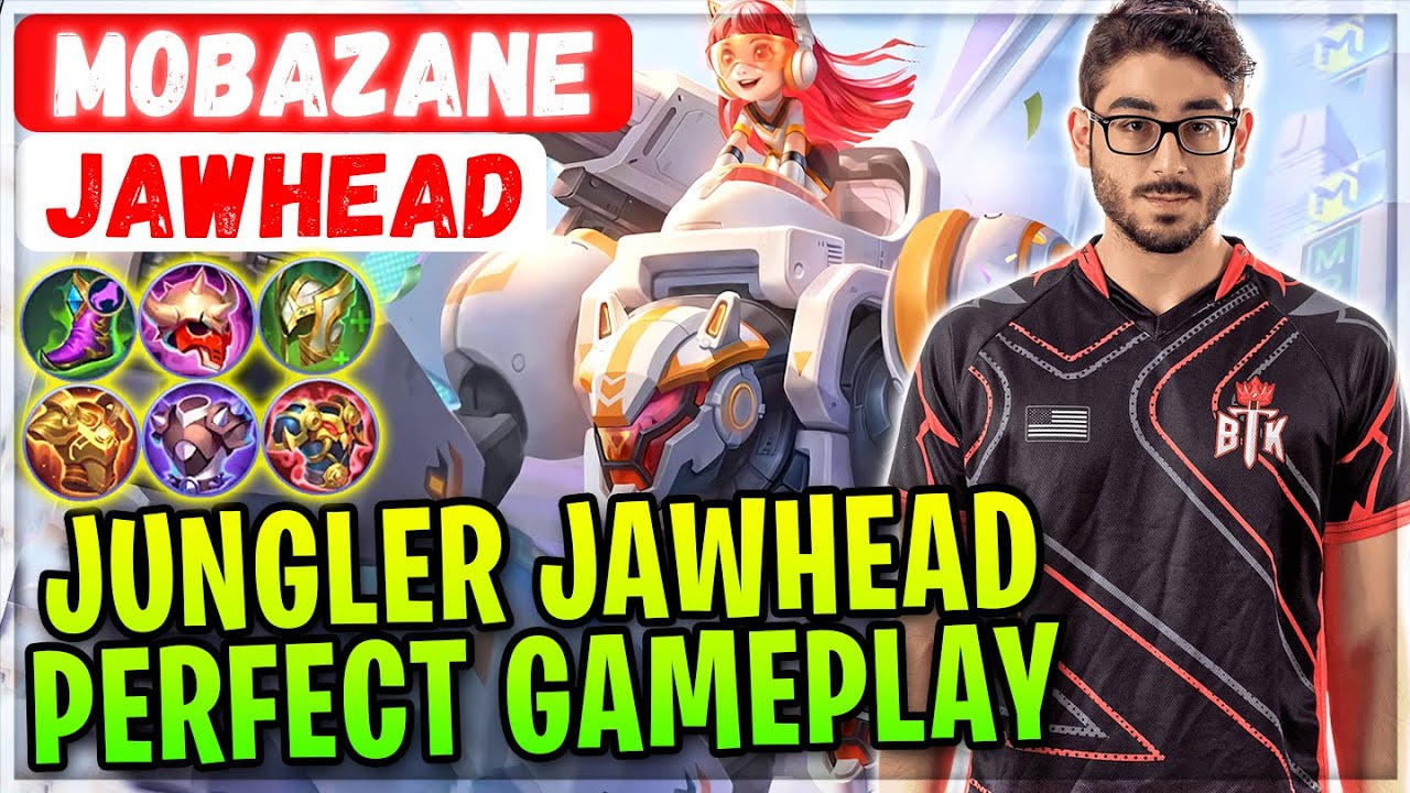 Jungler Jawhead Meta Perfect Gameplay [ Mobazane Jawhead ] Mobile Legends Gameplay And Build.