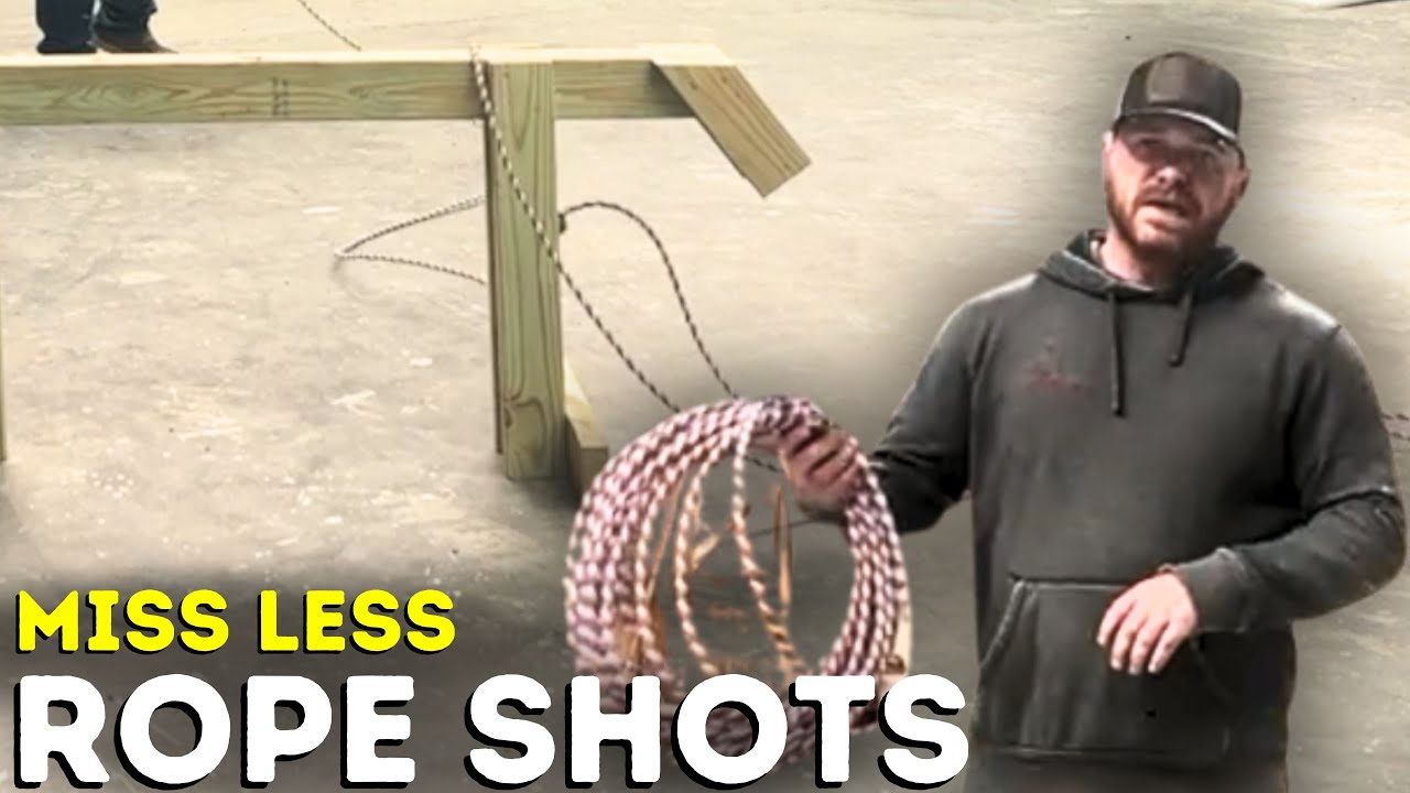 Miss Less Roping Shots | Learn To Rope