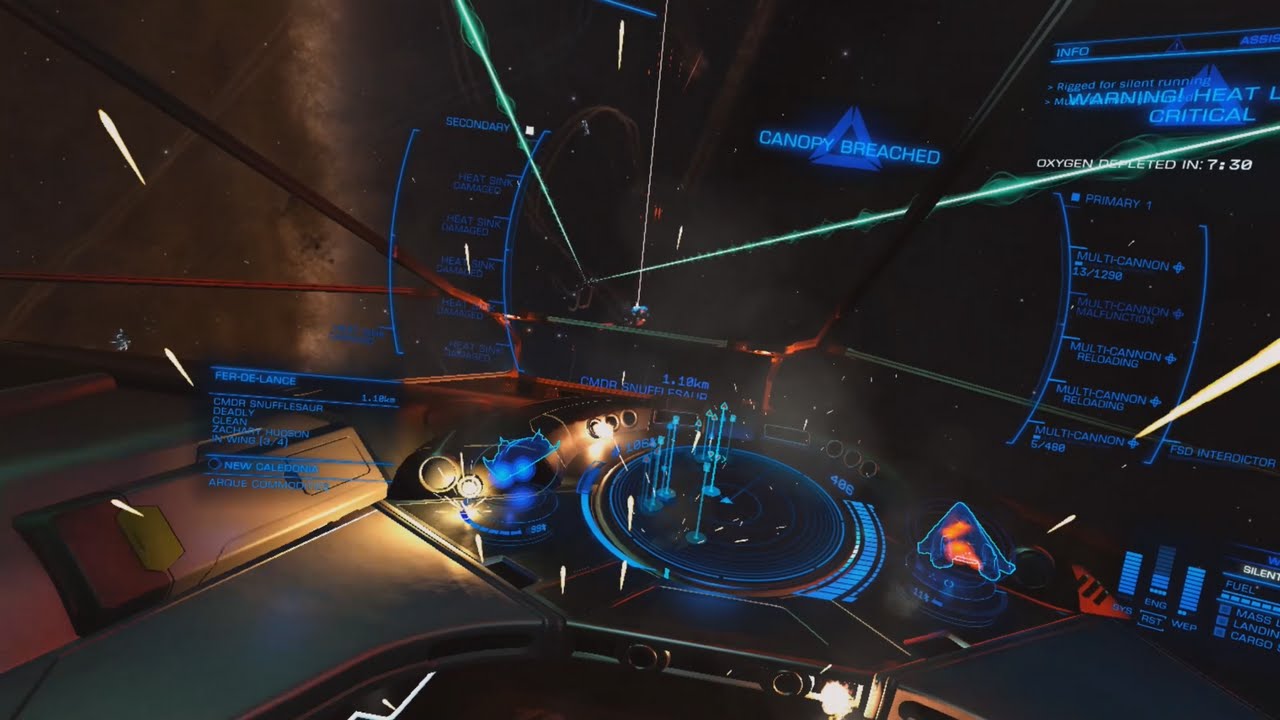 A Fer-de-Lance takes on the WORLD! (Virtual Reality PvP)