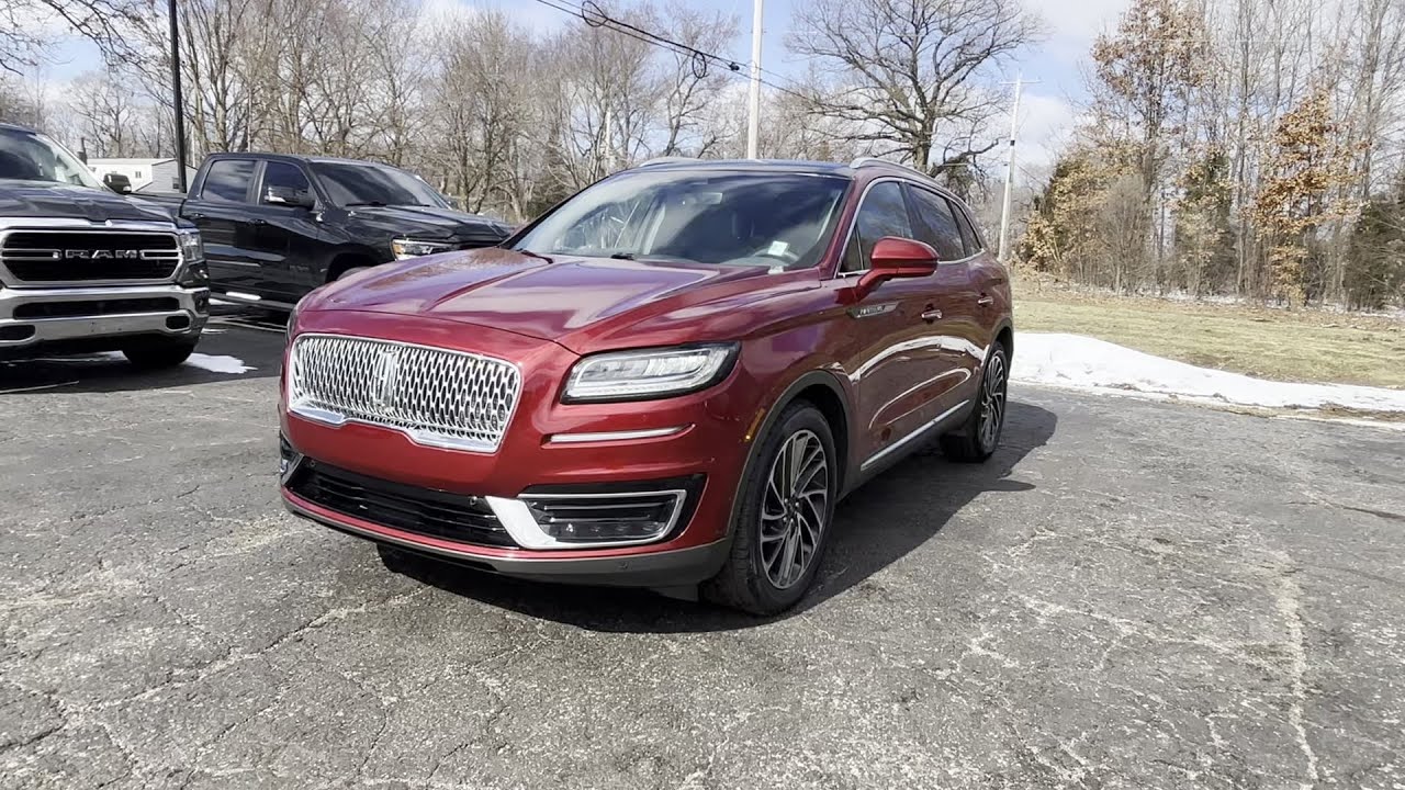 2019 LINCOLN Nautilus Reserve Vicksburg, Fulton, Schoolcraft, Portage, Pavillion
