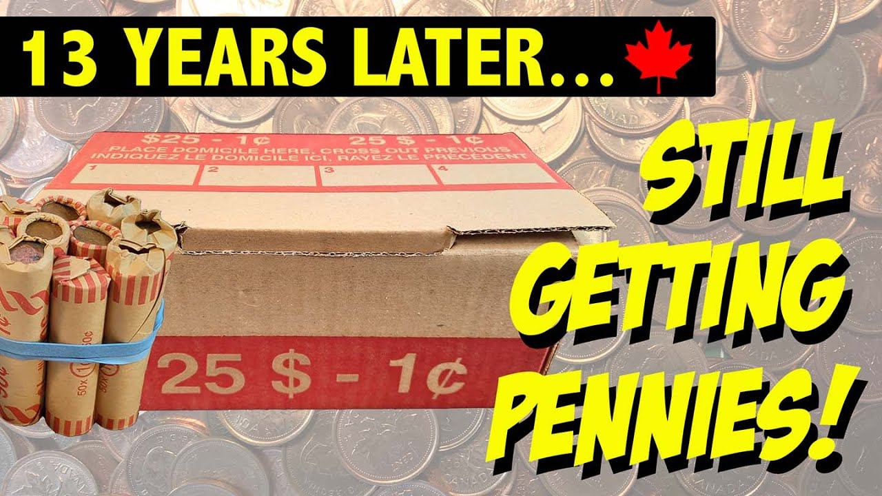 This is NOT the end of the Penny for Collectors or Coin Roll Hunters! Canadian Penny Hunt!!