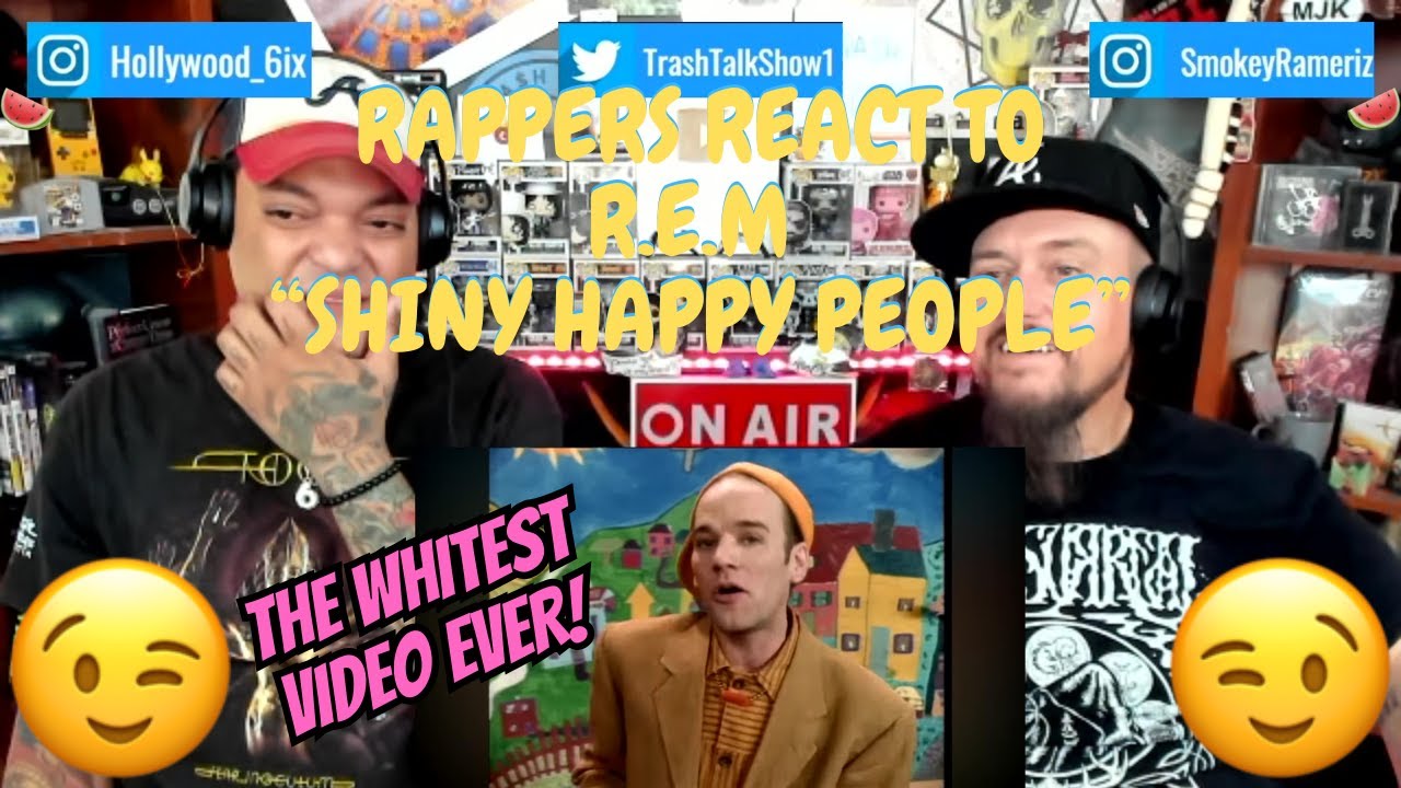 Реакция рэперов на песню R.E.M. «Shiny Happy People»!!!