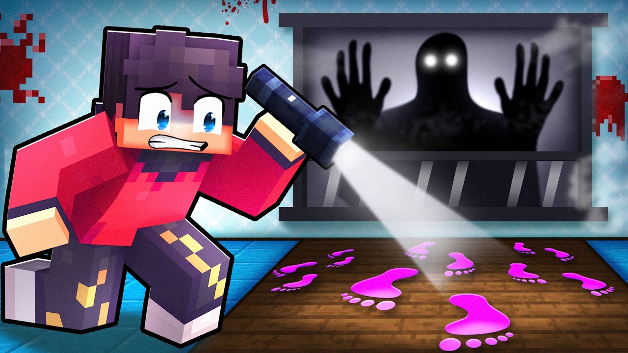 Something is HAUNTING Our HOUSE in Minecraft!