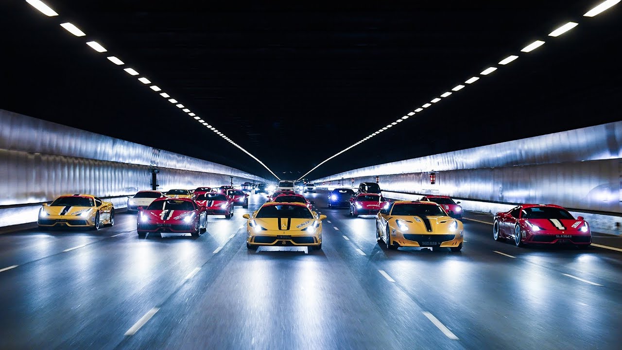 Ferrari 70th Anniversary in Singapore