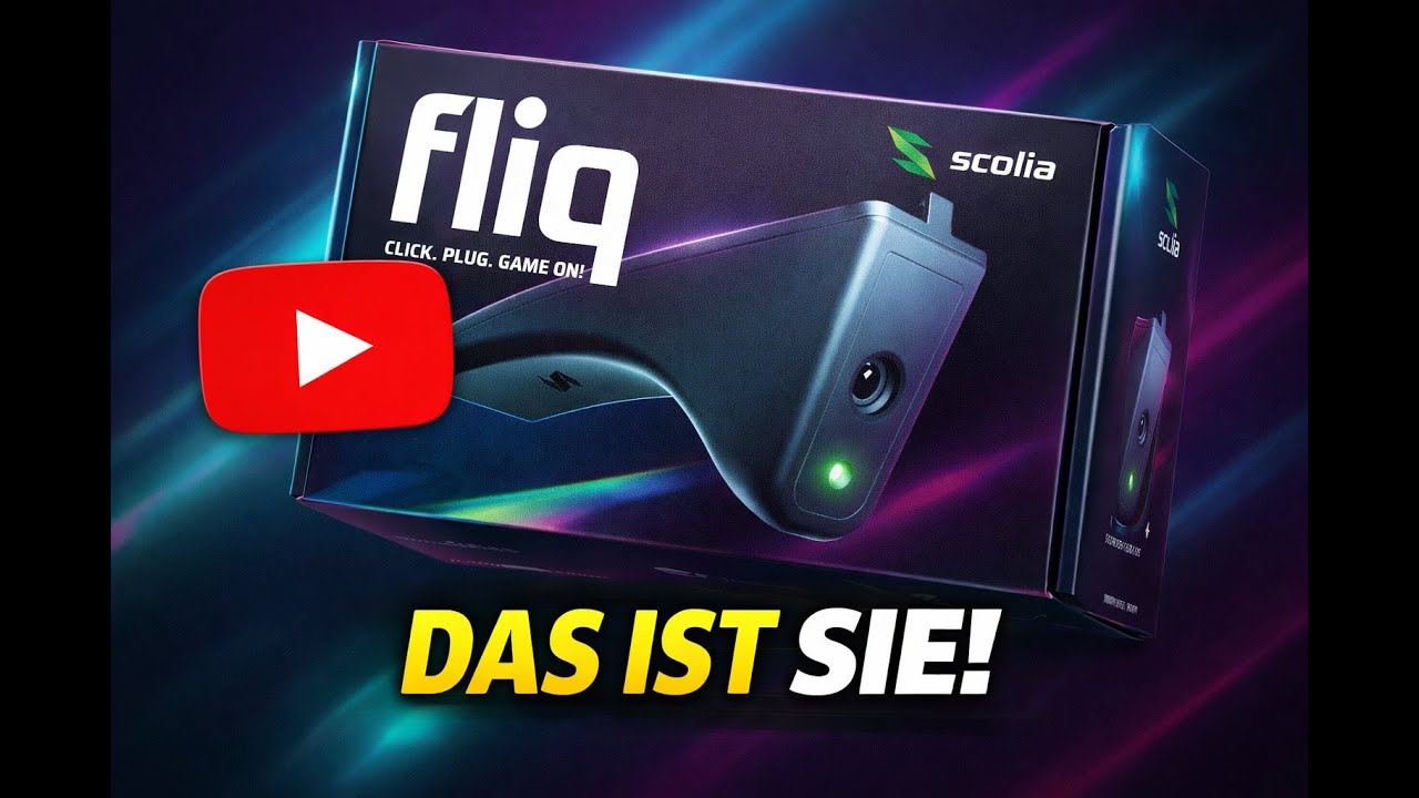 SCOLIA FLIQ 😱 DAS ist die neue Dart-Kamera! | Unboxing