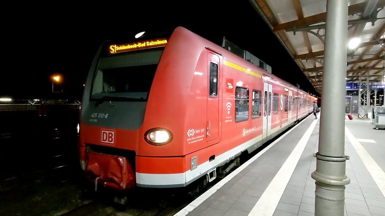 Die S-Bahn Mittelelbe zwischen Magdeburg und Wittenberge im Herbst 2022