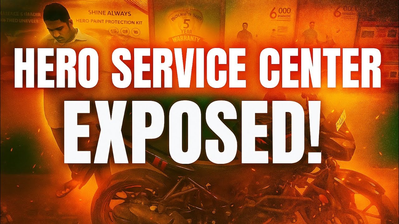 Hero service center are worst #heroisbigscam #HeroServiceIssue#EngineProblem 