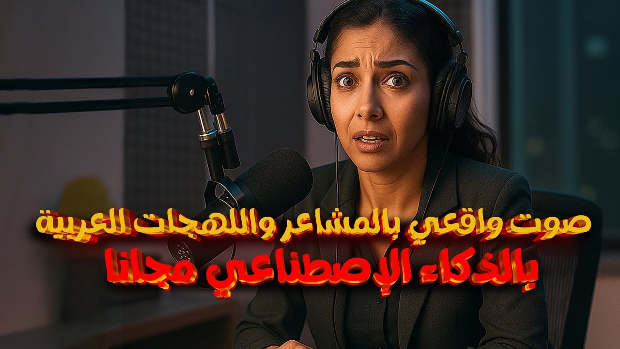 اخيرا تعليق صوتي بالذكاء الاصطناعي مجانا محاكي لكافة المشاعر البشرية