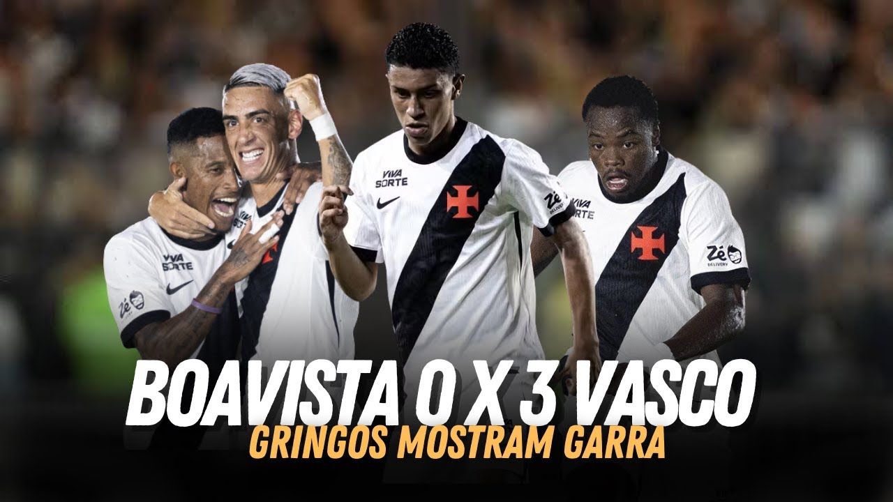 TIPO COLOMBIA! VASCO REAGE NO CAMPEONATO CARIOCA! PÓS-JOGO| PUMITA, ROJAS E GOMEZ BRILHAM!