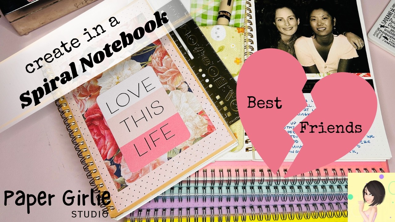 DIY Spiral Notebook Gift | Scrapbook Ideas with Photos