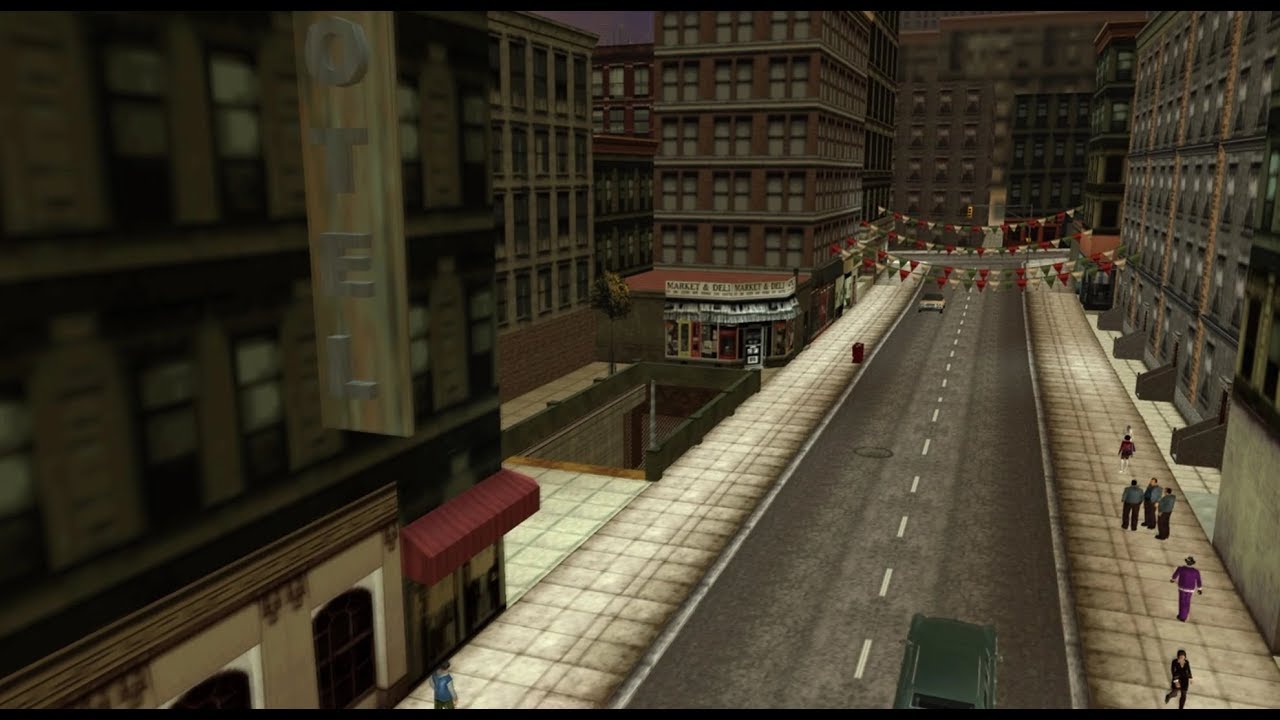 FORT STAUNTON / FORELLI NEIGHBOURHOOD BEFORE IT WAS DESTROYED. (GTA:LCS)