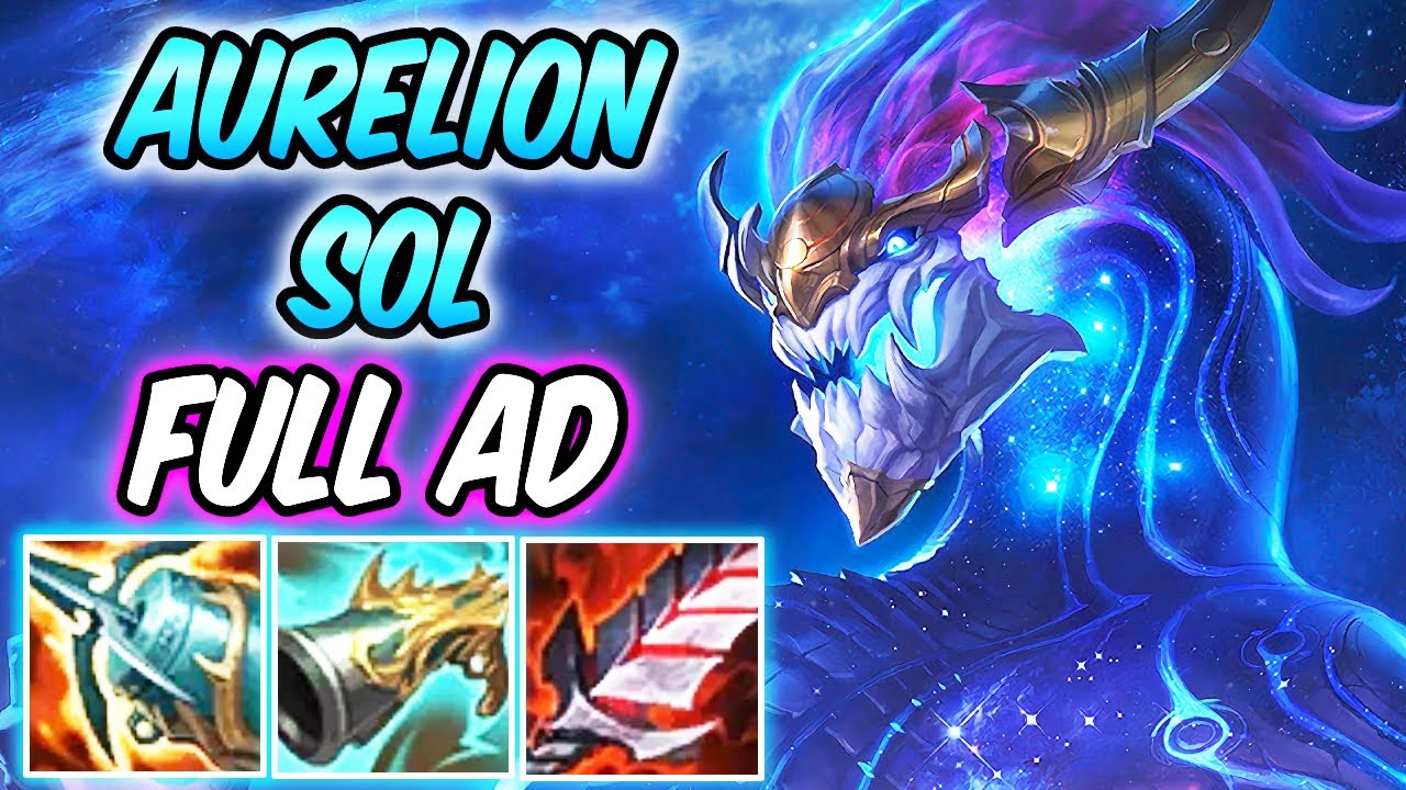 FULL AD AURELION SOL MID | Build & Runes | League of Legends
