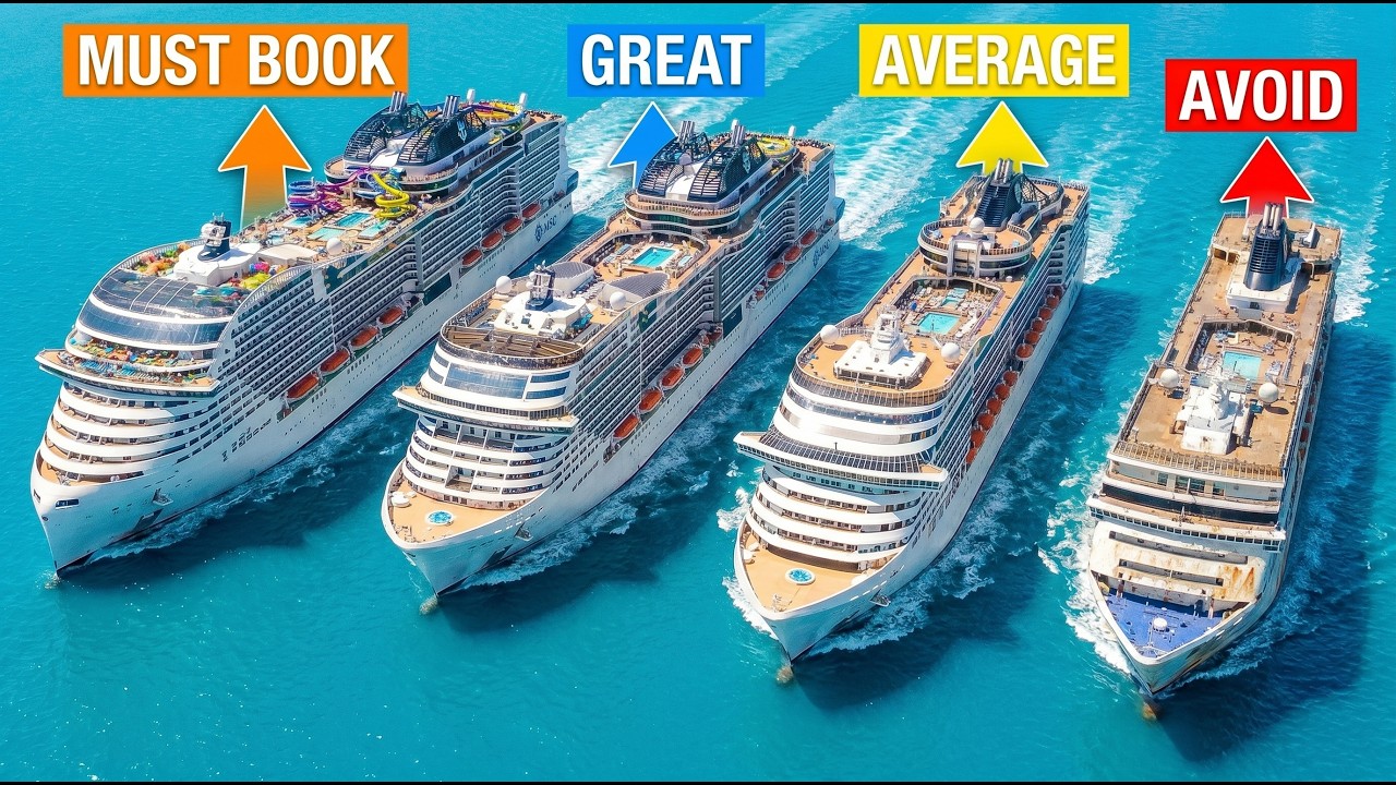 We Ranked All MSC Cruise Ships Worst To Best (And Why)