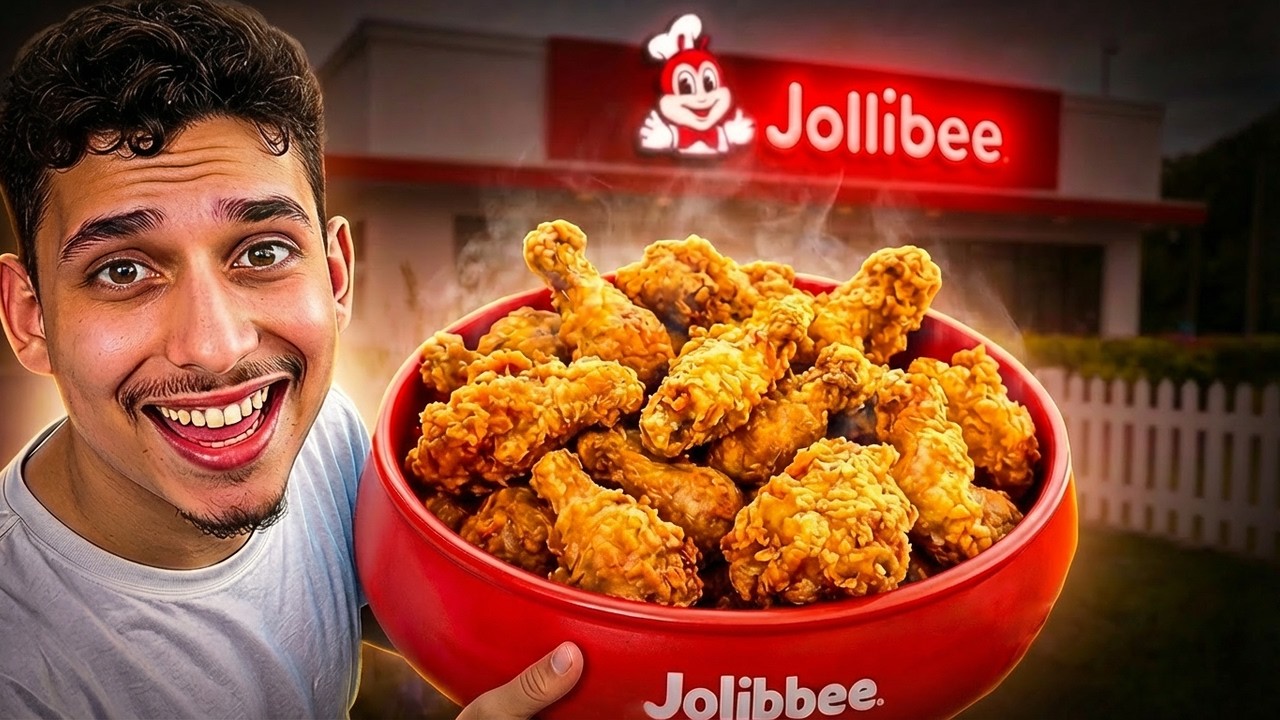 I Tried Every Food Item in Jollibee