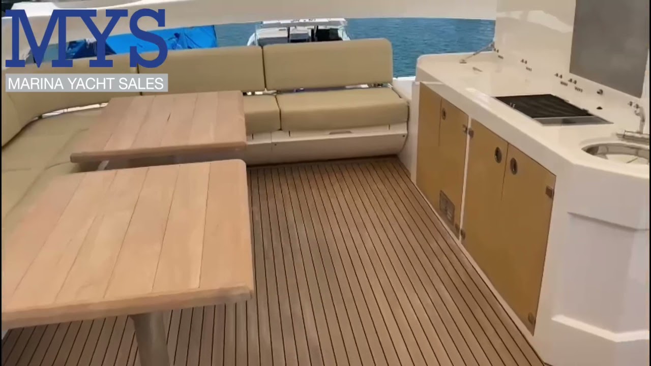 SUNSEEKER 80 sport yacht (2014)