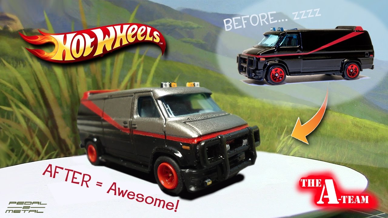Hot Wheels A-Team GMC Van | Complete Redo