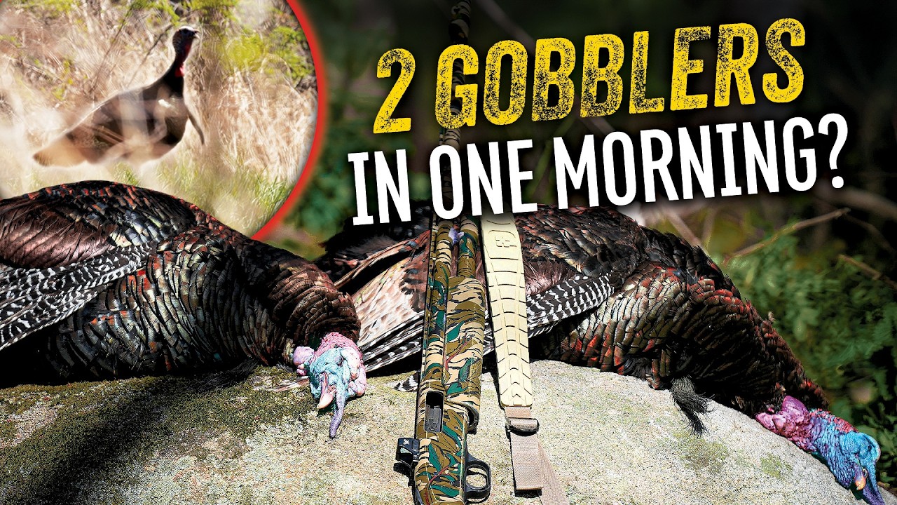 2 Gobblers Down Before Noon | Opening Day Turkey Hunting Chaos