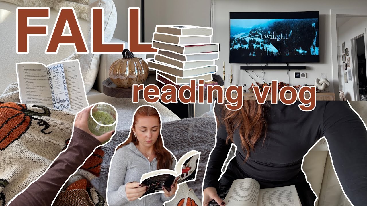 Осенний читательский влог 🍁📖 (читаю &laquo;Сумерки&raquo; впервые 🤭)