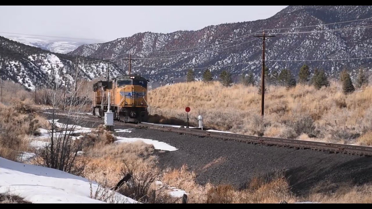 Minturn Local on Tennessee Pass Subdivision and in Glenwood Canyon, Feb 3, 2020