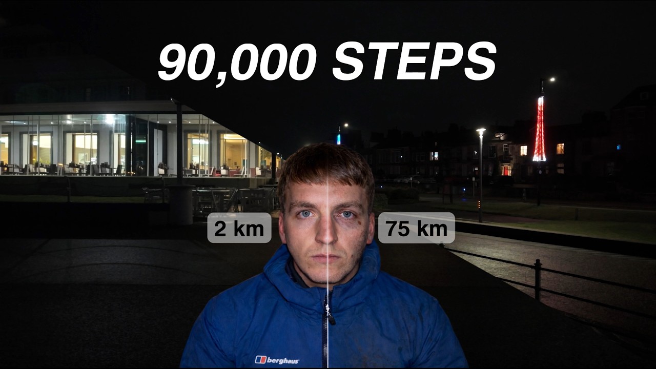 I attempted a 75km walk in my English home town
