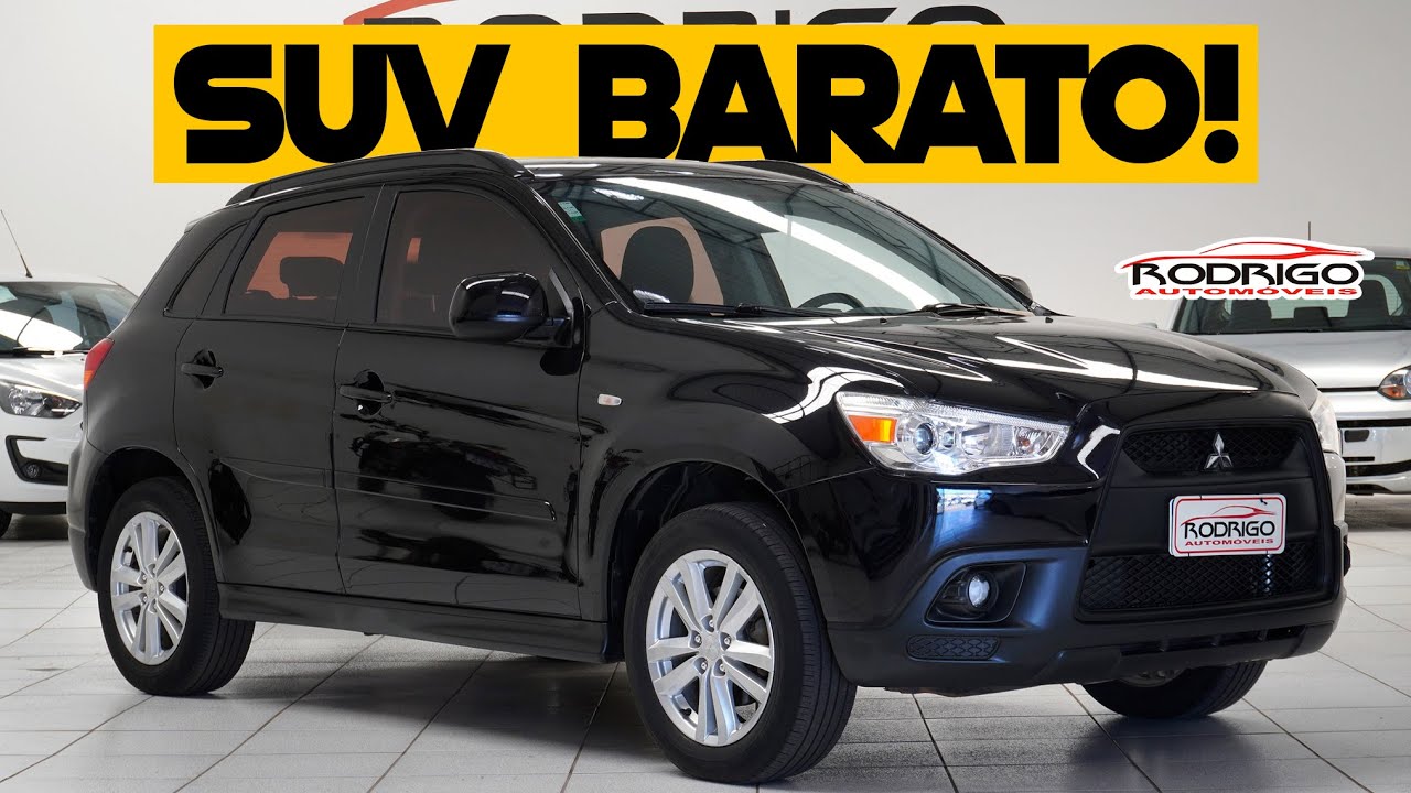 Um SUV RAIZ da MITSUBISHI por MENOS DE 65 MIL! ASX 2.0 2012 com BAIXA KM na Rodrigo Automóveis!
