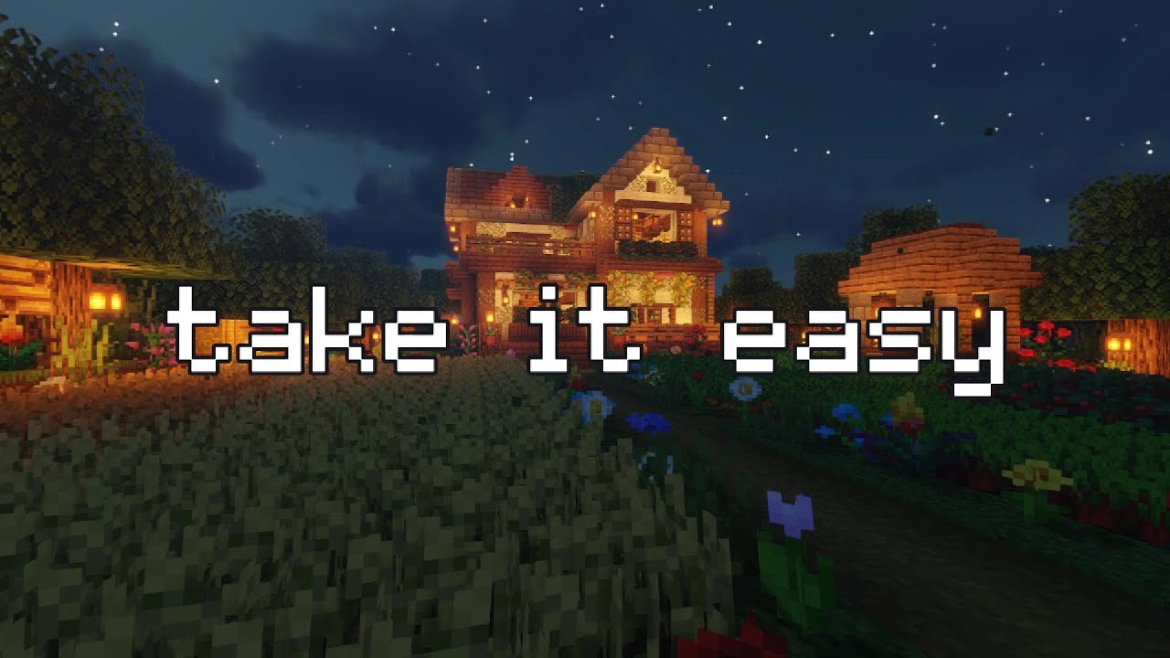 everyone is asleep, but you...(minecraft music w/rain)