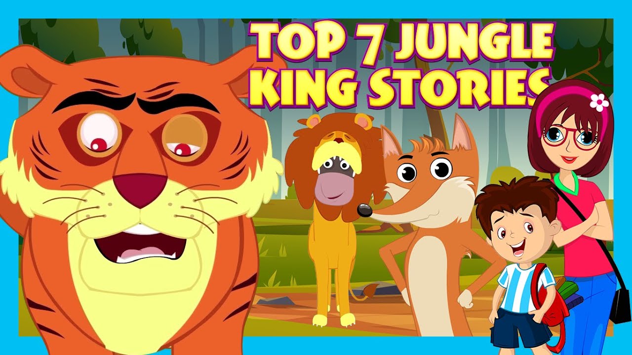 Top 7 Jungle Kings Stories for Kids  | The Untold Stories of the 7 Mighty Kings | Tia & Tofu