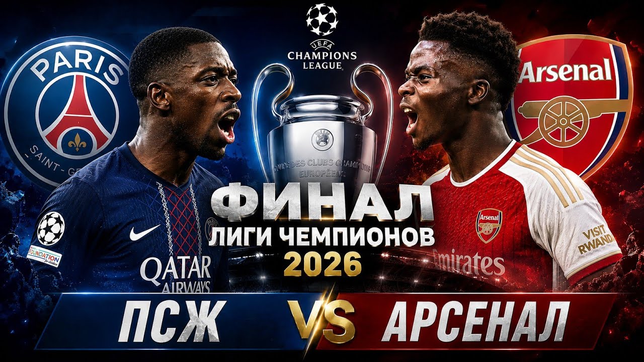 ПСЖ vs АРСЕНАЛ | ФИНАЛ ЛИГИ ЧЕМПИОНОВ 2026 !