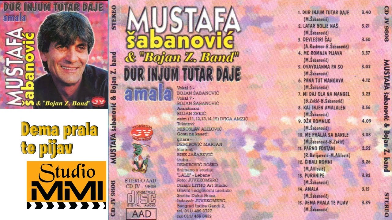 Mustafa Sabanovic - Dema prala te pijav