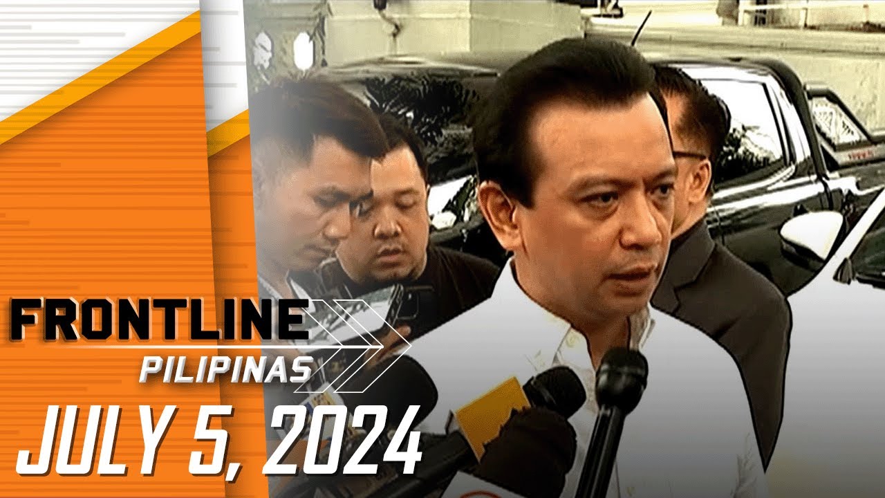 FRONTLINE PILIPINAS LIVESTREAM | July 5, 2024