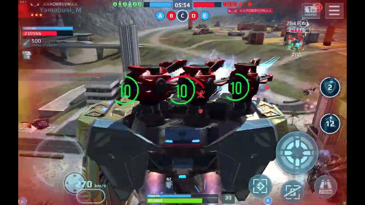ROBOT WARFARE   TC VS BATS (6 X 6)