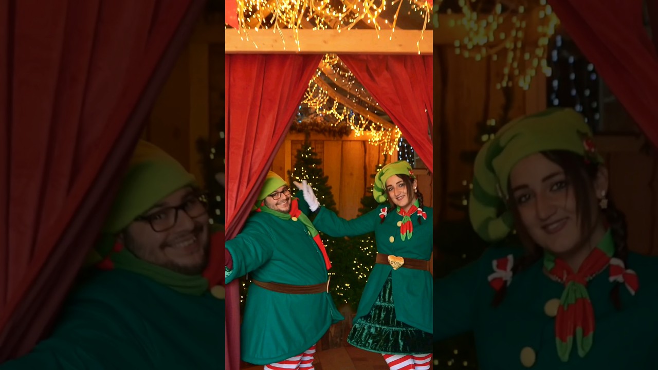 Il Castello di Babbo Natale a MagicLand per il Magic Christmas! ✨️ #magicland #parcodivertimenti