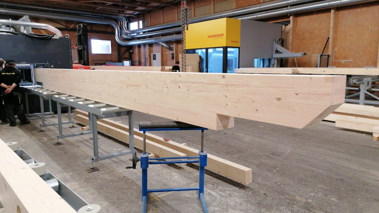 SARMAX 4-SIDED WIDE BELT SANDER KIOWA Q WITH CHAMFERING UNITS FOR BEAMS AND MASSIVE WOOD PARTS